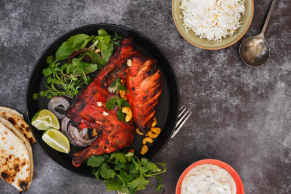 TANDOORI CHICKEN HALF